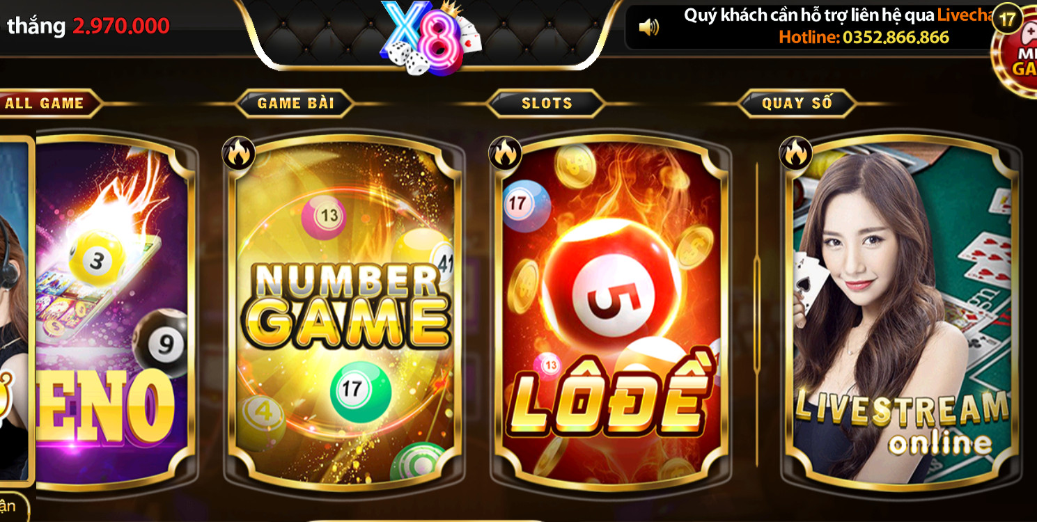 chơi x8 club nhận thưởng không giới hạn