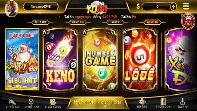 Yo88 – Trải nghiệm sân chơi game bài đổi thưởng hấp dẫn