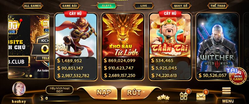 Hit Club giải trí nổ hũ