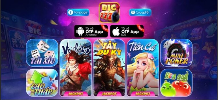 Bùng nổ Giftcode Big777 hấp dẫn khiến người chơi không khỏi choáng ngợp