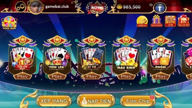 Royal Club Giftcode dành cho các thợ săn tiền thưởng, nhận code làm giàu cực đã