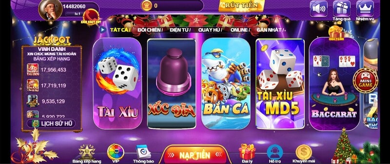 Game bắn cá Nohu39 giải trí siêu đỉnh, kiếm tiền siêu dễ
