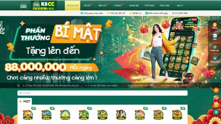 K9 – Nhà cái cá cược uy tín hàng đầu Châu Á