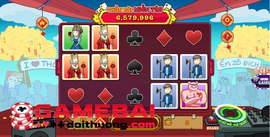 Hướng dẫn cách chơi Game Slot Thần Bài Miền Tây tại 789 Club